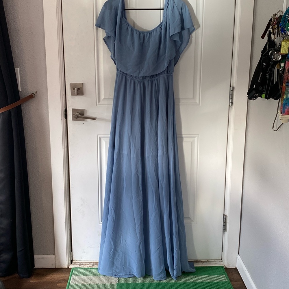 Baltic born off shoulder dress
